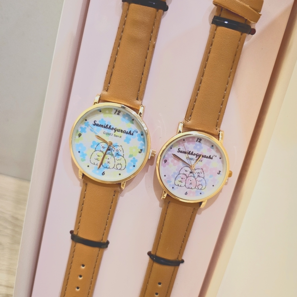 Sumikkogurashi - Pretty Flowers Premium Watch Set